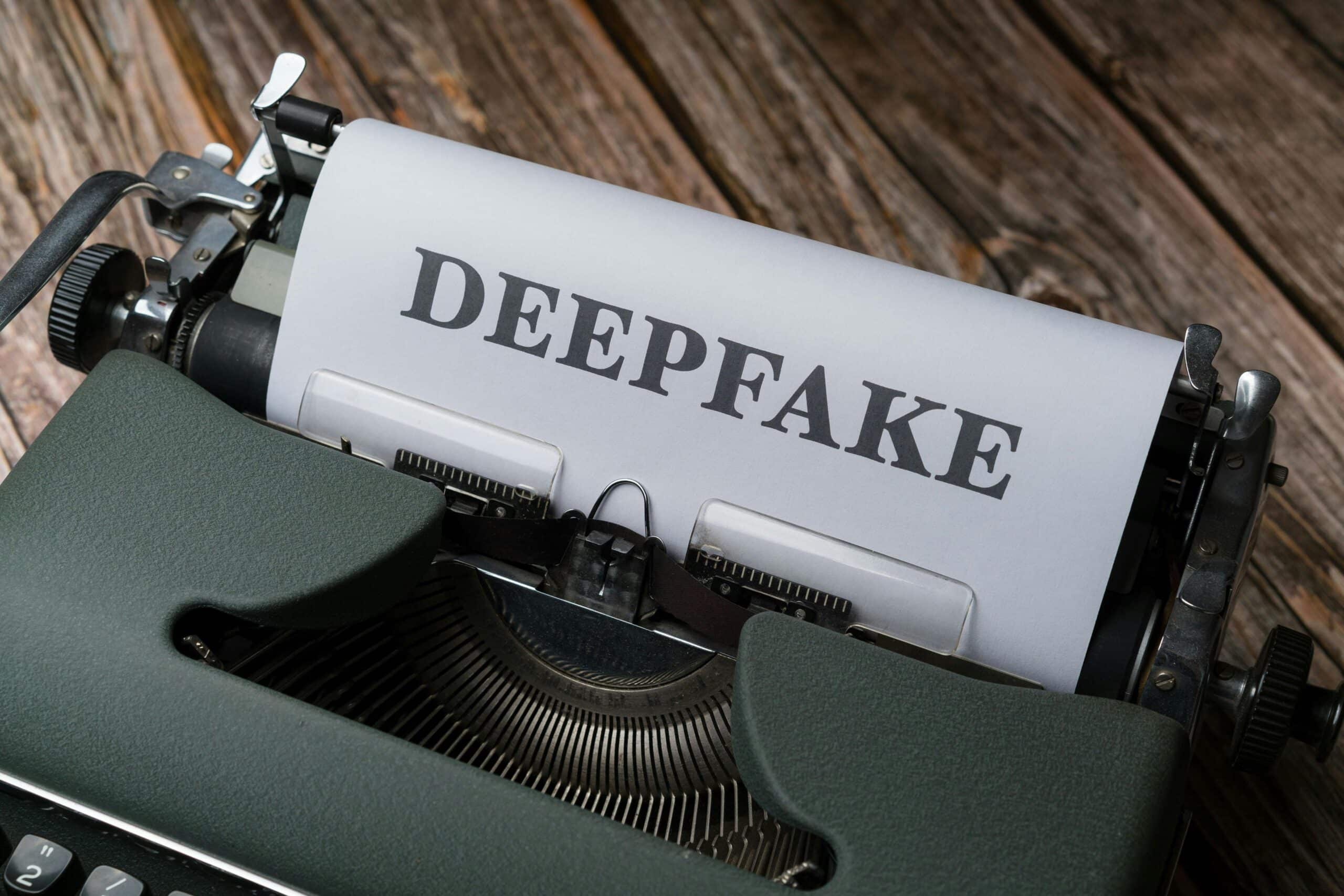Beware-of-Deepfakes-Learn-How-to-Spot-the-Different-Types-scaled.jpg Free A typewriter with the word deepfake on it Stock Photo
