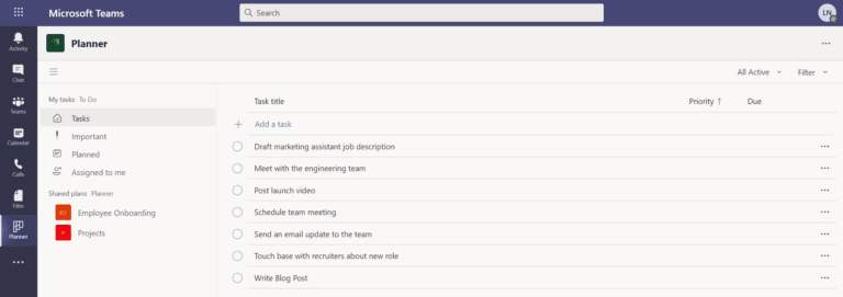 Planner & To Do integration in Microsoft Teams | Lucidity