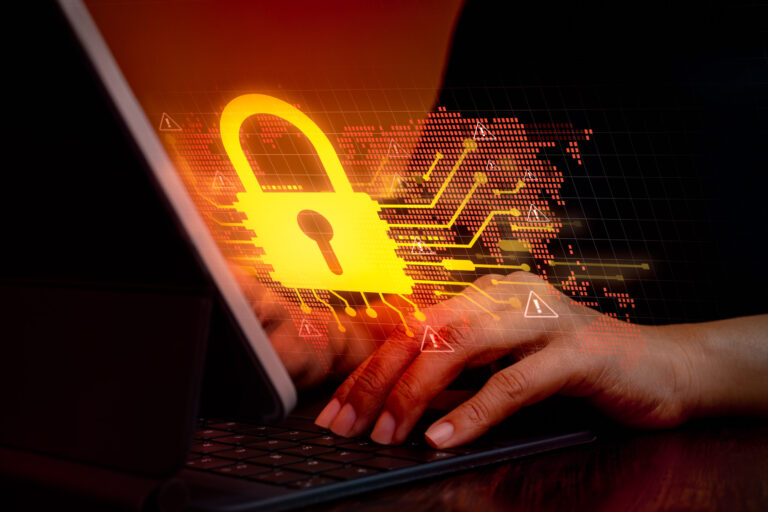 Cybercrime, Internet network security system, global online atta