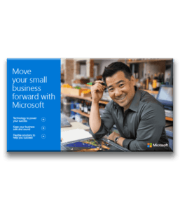 eBook: Move Your Small Business Forward with Microsoft | Resource tile